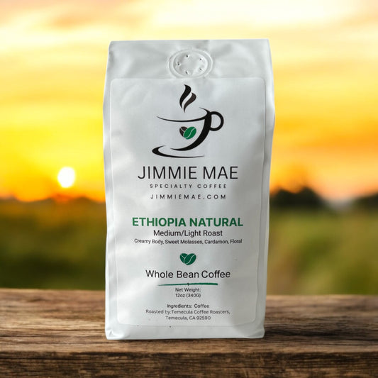 Ethiopia Natural Coffee - Jimmie Mae Specialty Coffee