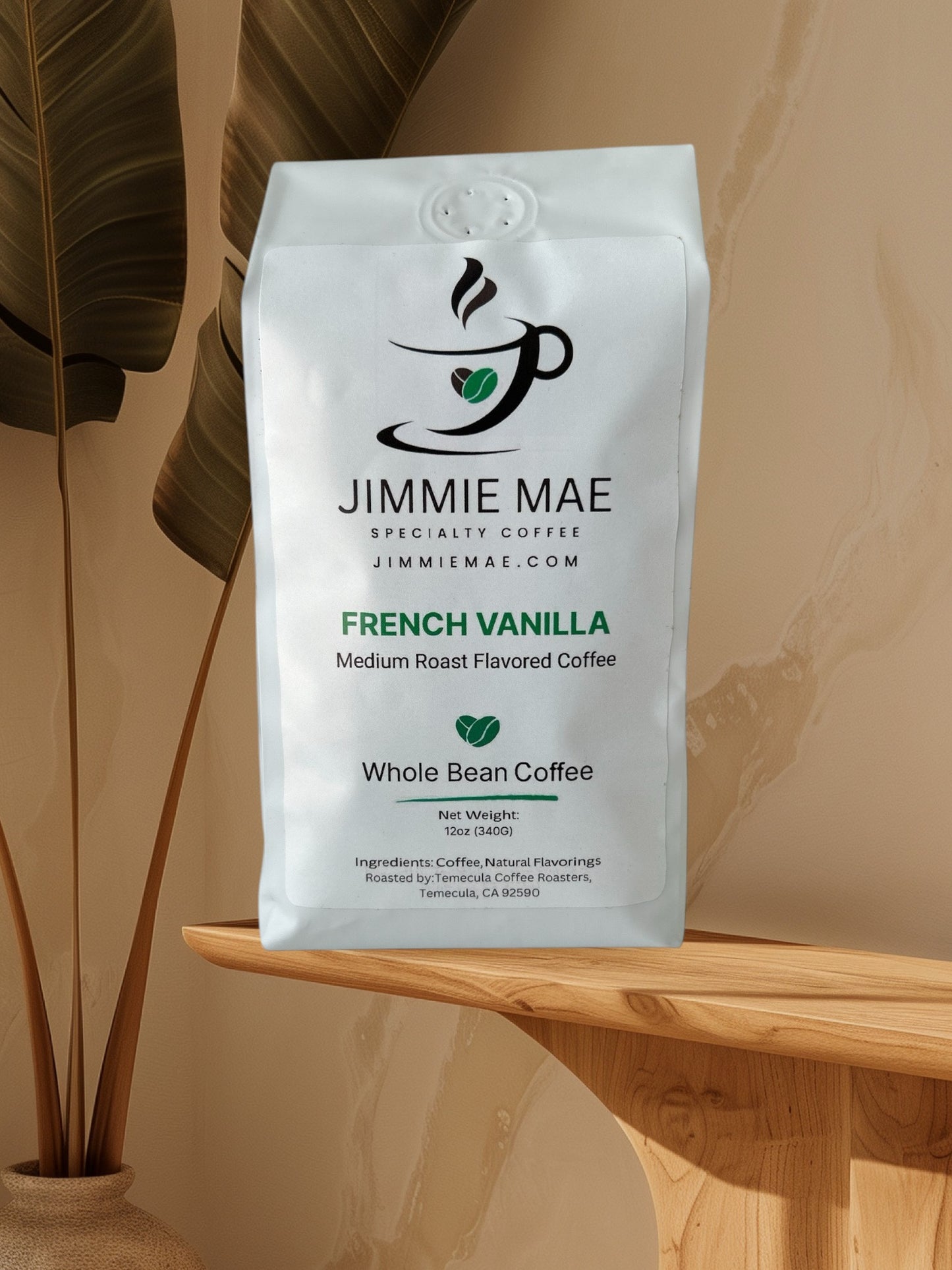 French Vanilla Flavored Coffee - Jimmie Mae Specialty Coffee